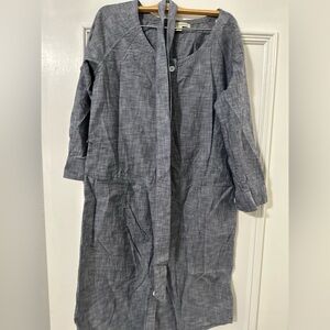 Banana Republic Blue Trench Coat